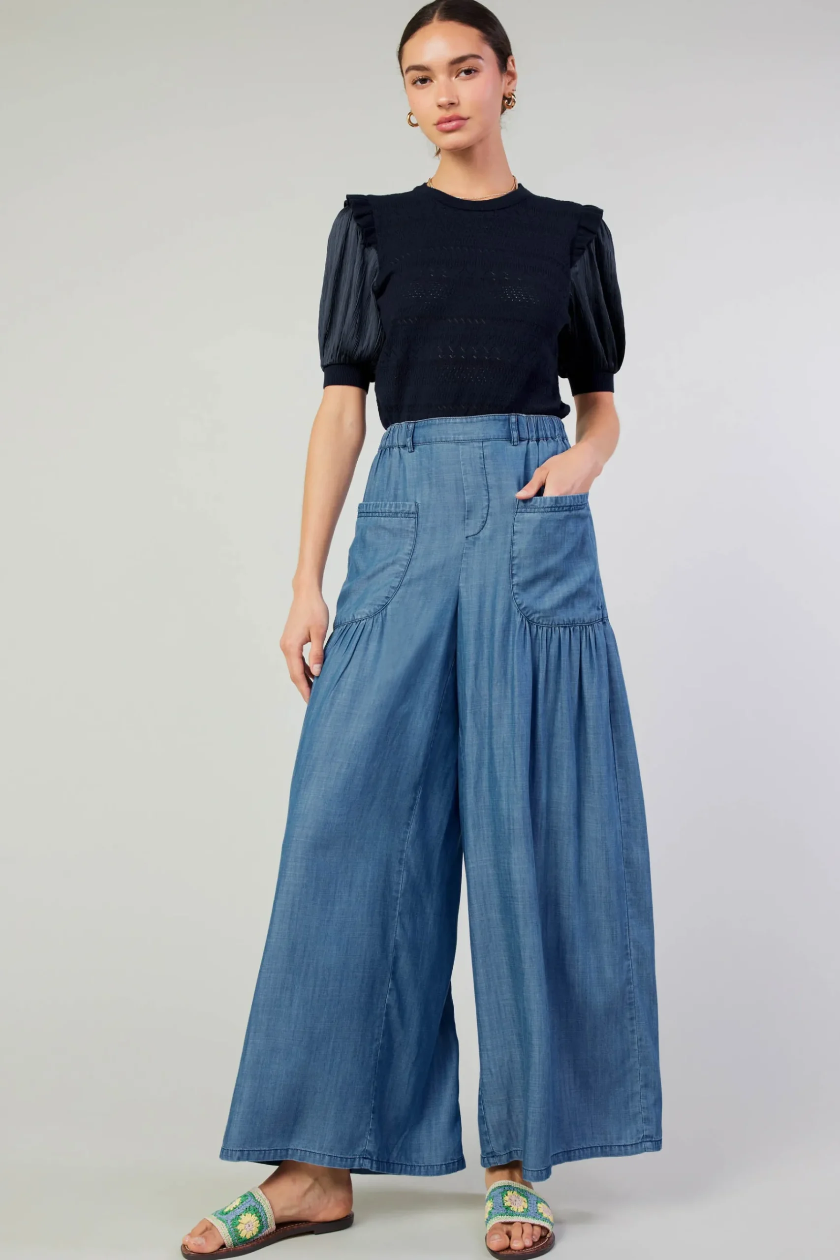 Outlet Patch Pocket Pant Women Pants