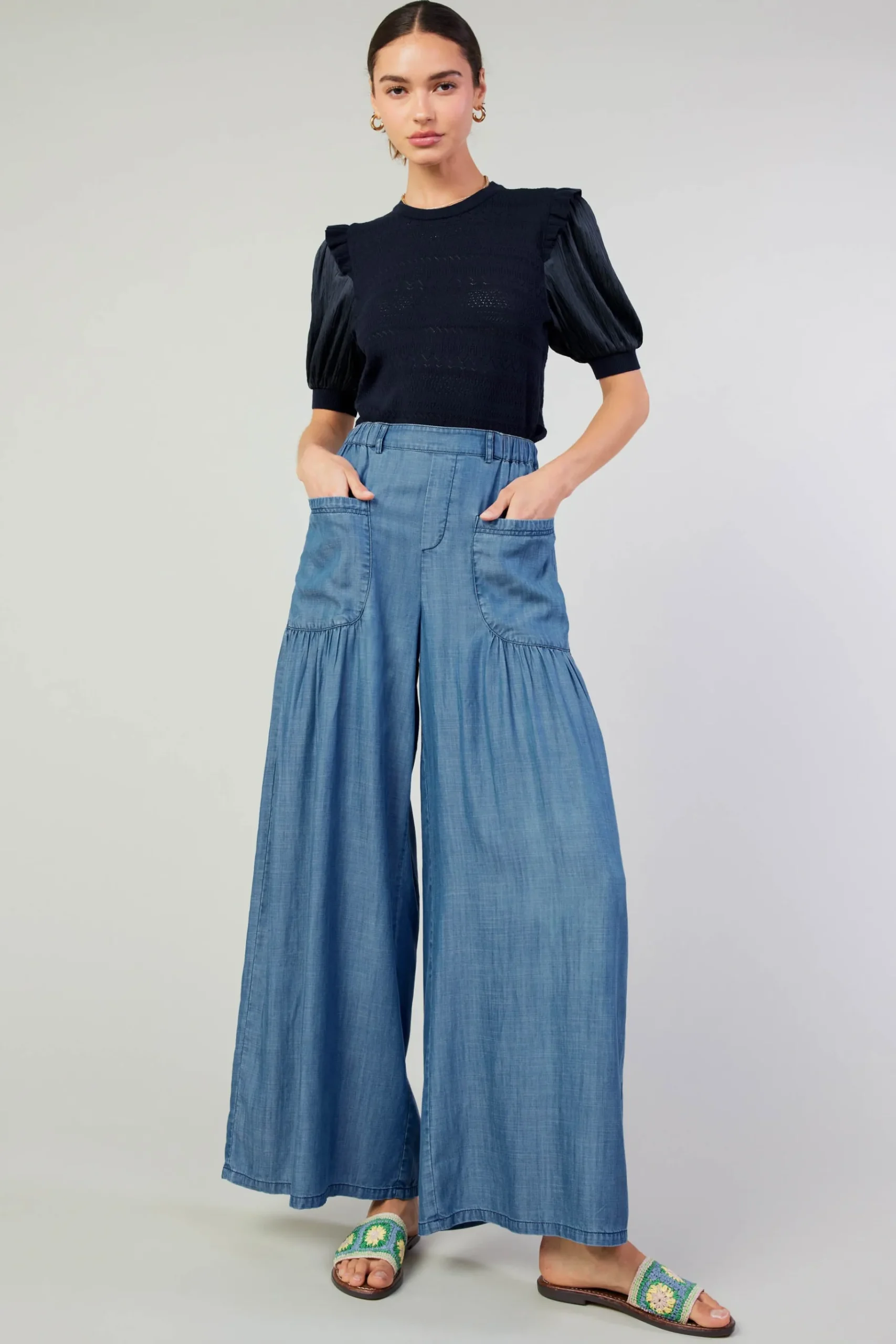 Outlet Patch Pocket Pant Women Pants