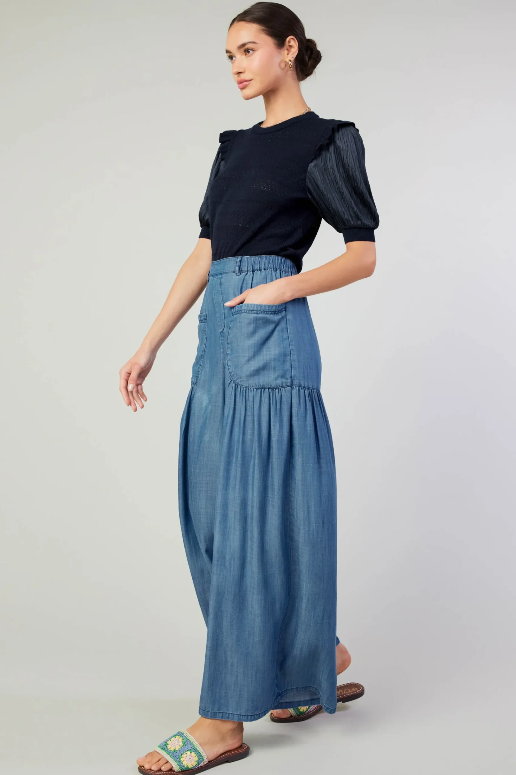 Outlet Patch Pocket Pant Women Pants
