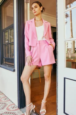 Sale Pintucked Shorts Women Shorts