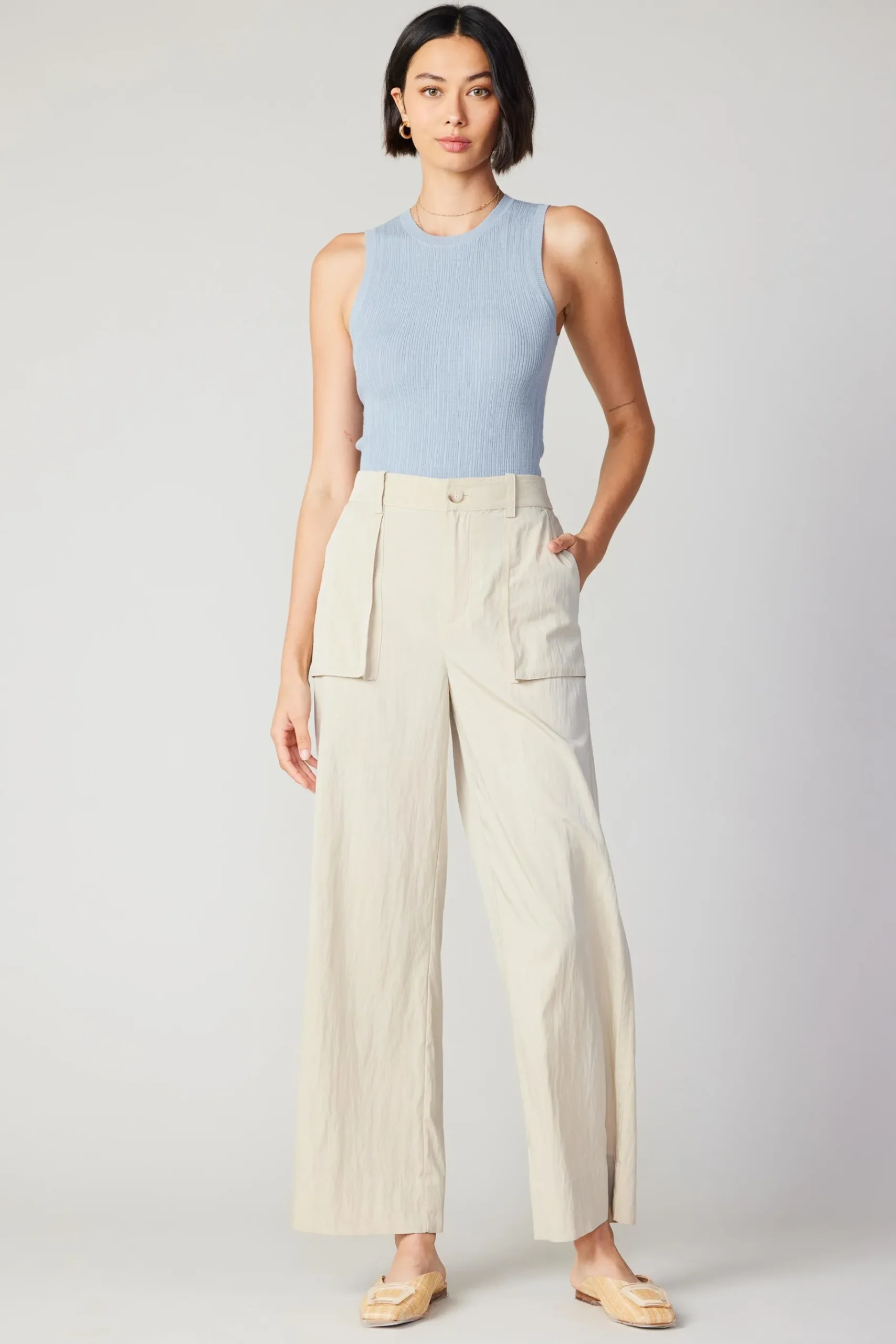 Outlet Pocket Cargo Pants Women Pants