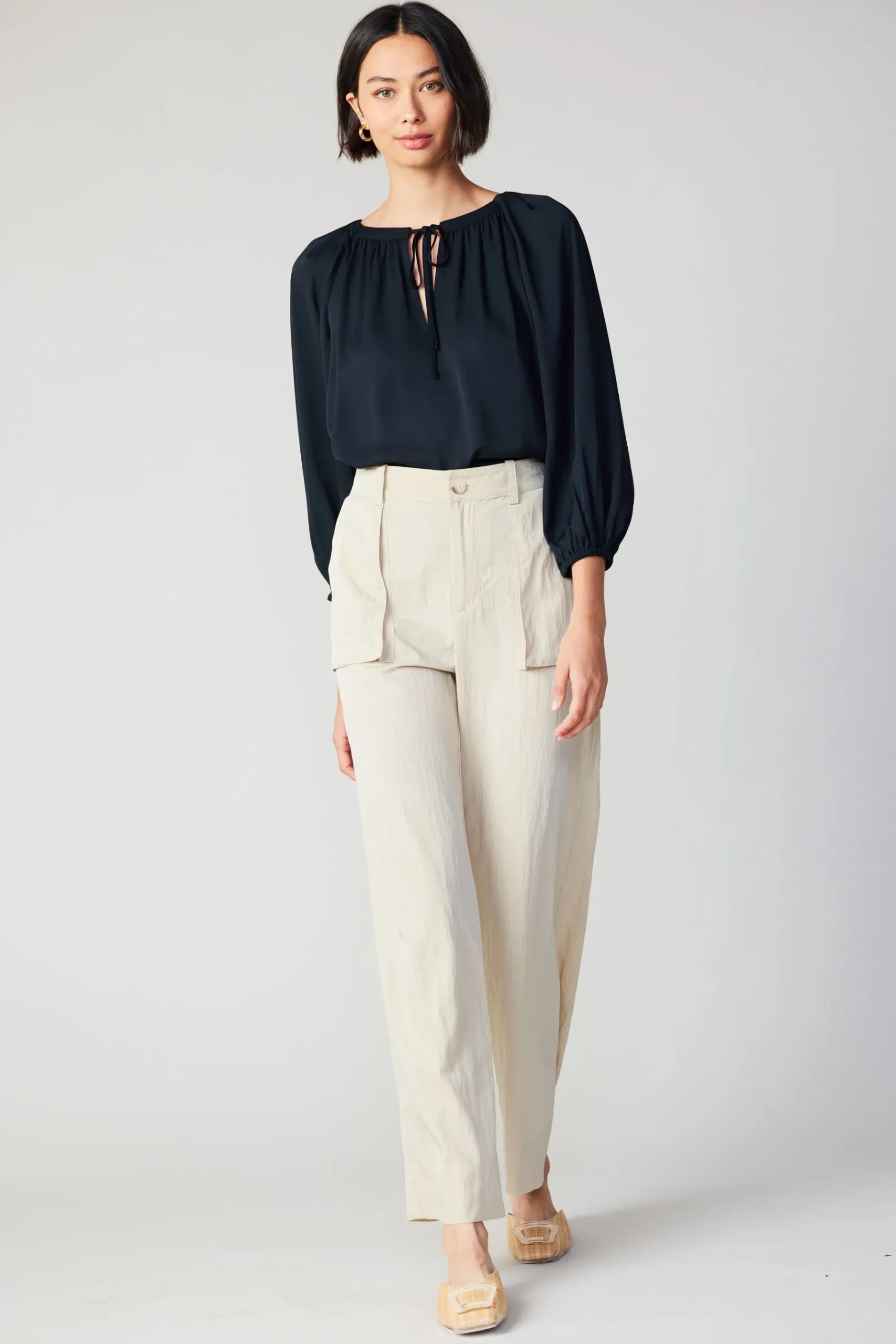 Outlet Pocket Cargo Pants Women Pants