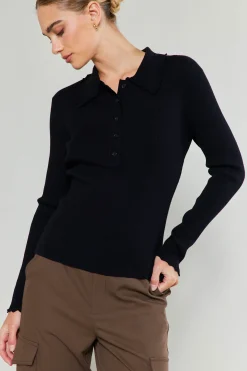 Best Polo Sweater Top Women Knitwear | Sweaters