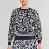 Fashion Pullover Floral Sweater Women Knitwear | Sweaters