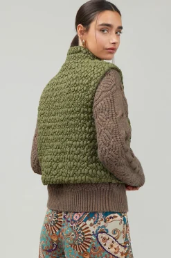 Hot Quilted Cropped Vest Women Coats & Jackets