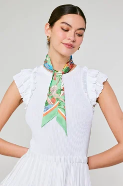 Hot Recycled Signature Print Twilly Scarf Women Accessories