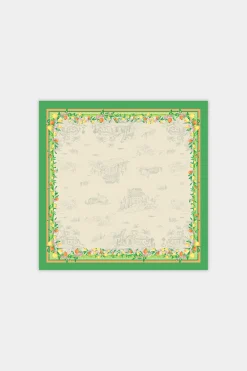 Fashion Recycled Signature Print Large Scarf Women Accessories