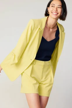 Sale Ruched Sleeve Blazer Women Coats & Jackets