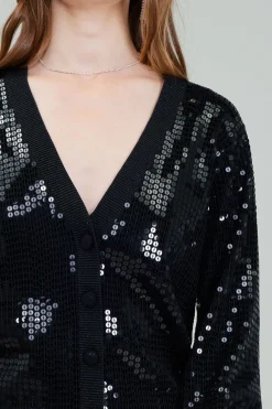 New Sequin Jacket Women Cardigans