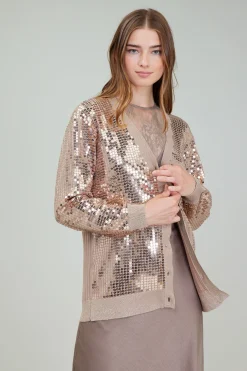 Discount Sequin Jacket Women Cardigans