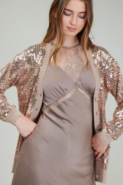 Discount Sequin Jacket Women Cardigans