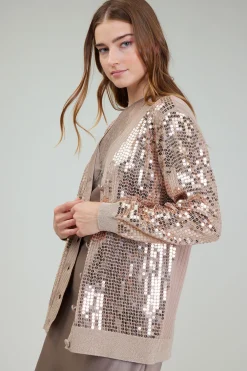 Discount Sequin Jacket Women Cardigans