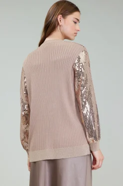 Discount Sequin Jacket Women Cardigans