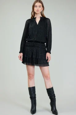 Clearance Shimmering Mini Dress Women Mini Dresses