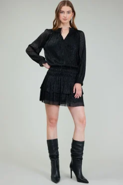 Clearance Shimmering Mini Dress Women Mini Dresses