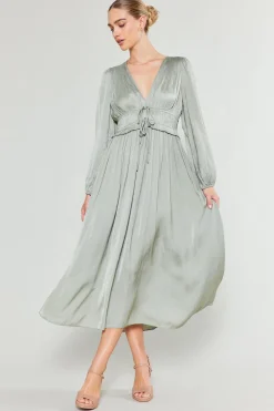 Outlet Sidonie Pleated Maxi Dress Women Maxi Dresses
