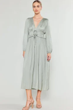 Outlet Sidonie Pleated Maxi Dress Women Maxi Dresses