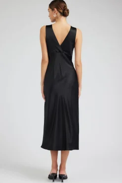 Best Silk Sweetheart Maxi Dress Women Maxi Dresses