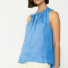 Clearance Sunburst Halter Top Women Sleeveless Tops