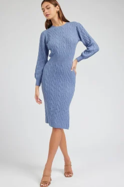 Sale Sweater Midi Dress Women Knitwear | Midi Dresses