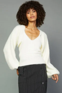 Online Sweater Shrug Cami Set Women Knitwear | Coats & Jackets