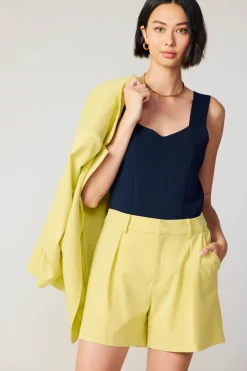 Outlet Sweetheart Knit Tank Top Women Knitwear | Sleeveless Tops