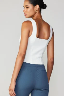 Outlet Sweetheart Knit Tank Top Women Sleeveless Tops | Sweaters
