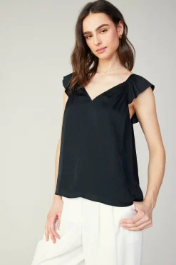 Clearance Sweetheart Neck Tank Top Women Sleeveless Tops