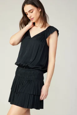 Outlet Sweetheart Smocked Mini Dress Women Mini Dresses