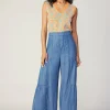 Clearance Tiered Wide Leg Pants Women Pants