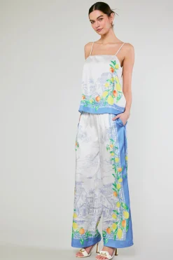 Outlet Tuscan Citrus Pants Women Pants