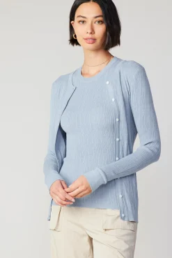 Outlet Two Piece Cardigan Set Women Cardigans
