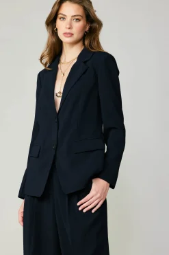 Fashion Welt Pocket Blazer Women Coats & Jackets