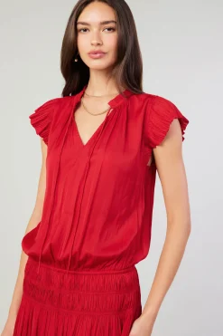 Fashion Zoey Pleated Mini Dress Women Mini Dresses